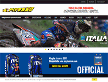 Tablet Screenshot of pivesso.com